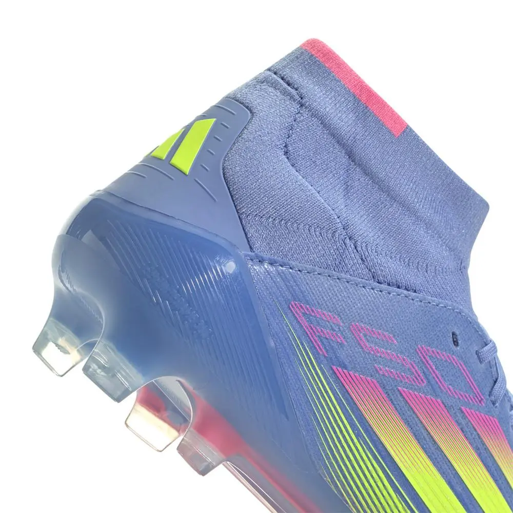 Adidas shoes - adidas F50 Elite Mid Firm Ground Soccer Cleats - IH3861 - Blue 5