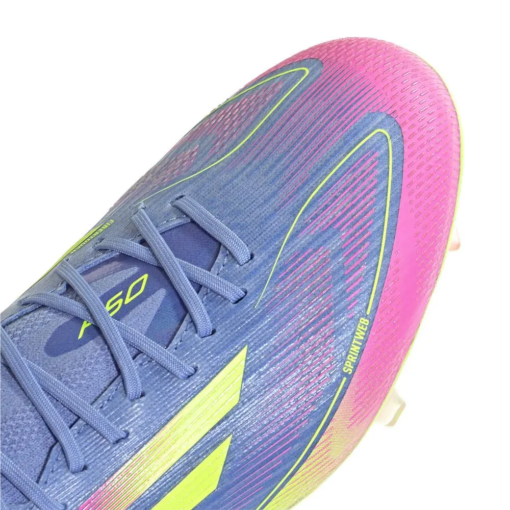 Adidas shoes - adidas F50 Elite Mid Firm Ground Soccer Cleats - IH3861 - Blue 12