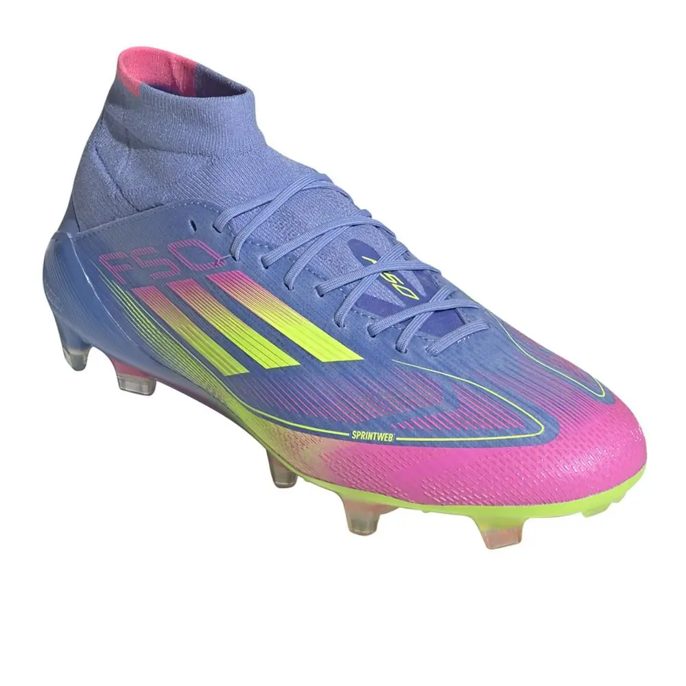 Adidas shoes - adidas F50 Elite Mid Firm Ground Soccer Cleats - IH3861 - Blue 8