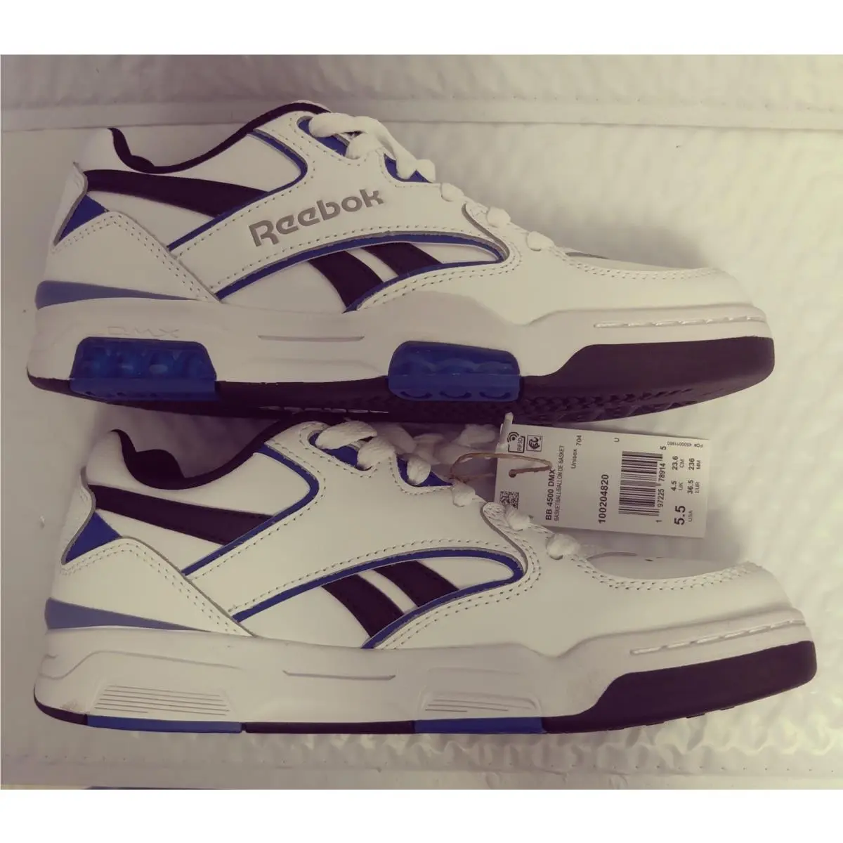 Reebok shoes - Reebok Bb4500 - 100204820 - WHITE / BLUE / BLACK 7