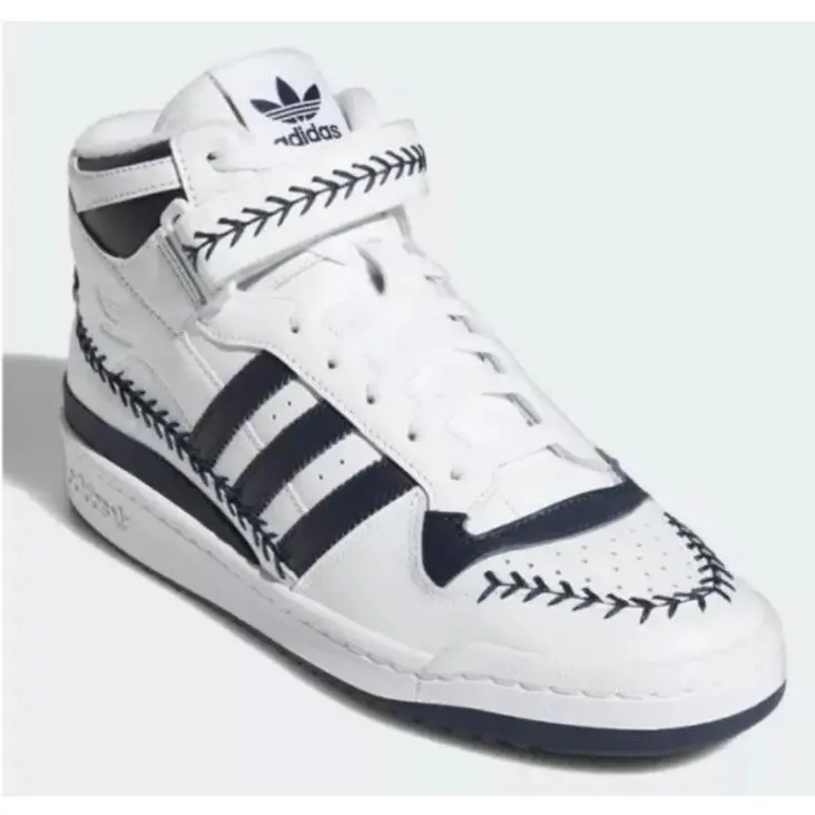 Adidas Forum Mid GY3814 Aaron Judge X Men`s Basketball Shoes White/blue Size 11