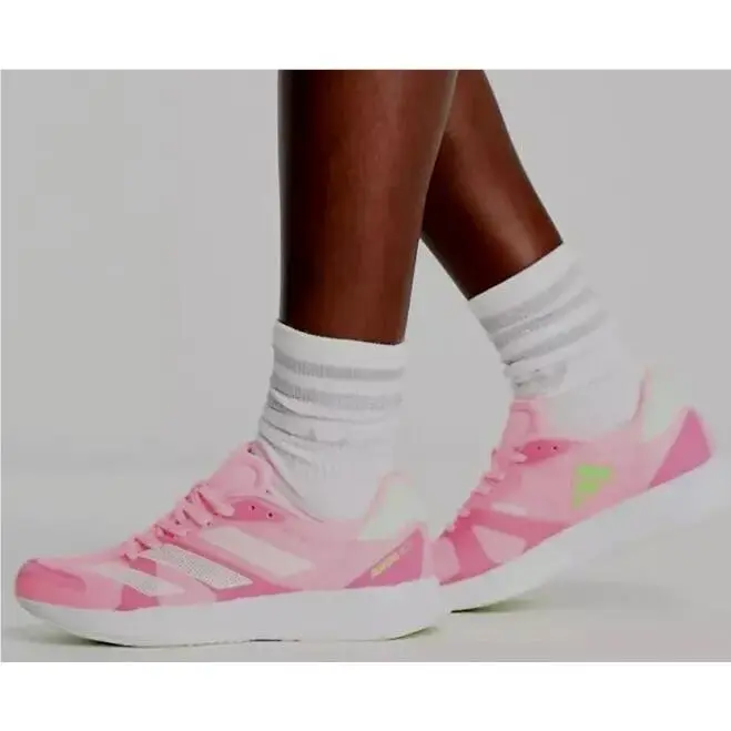 Adidas Adizero RC 4 GY8403 Women`s Running Shoes Trainers Pink/white