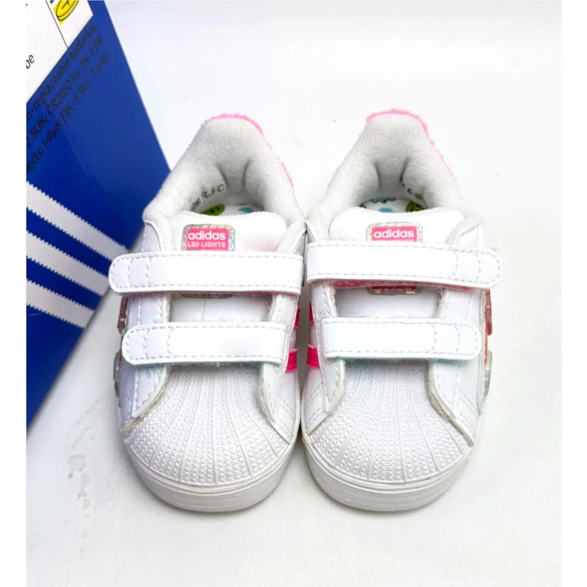 Adidas shoes - ADIDAS CARE BEARS SUPERSTAR LED LIGHTS CF I - Wonder Mauve / Cloud White / Gum 0