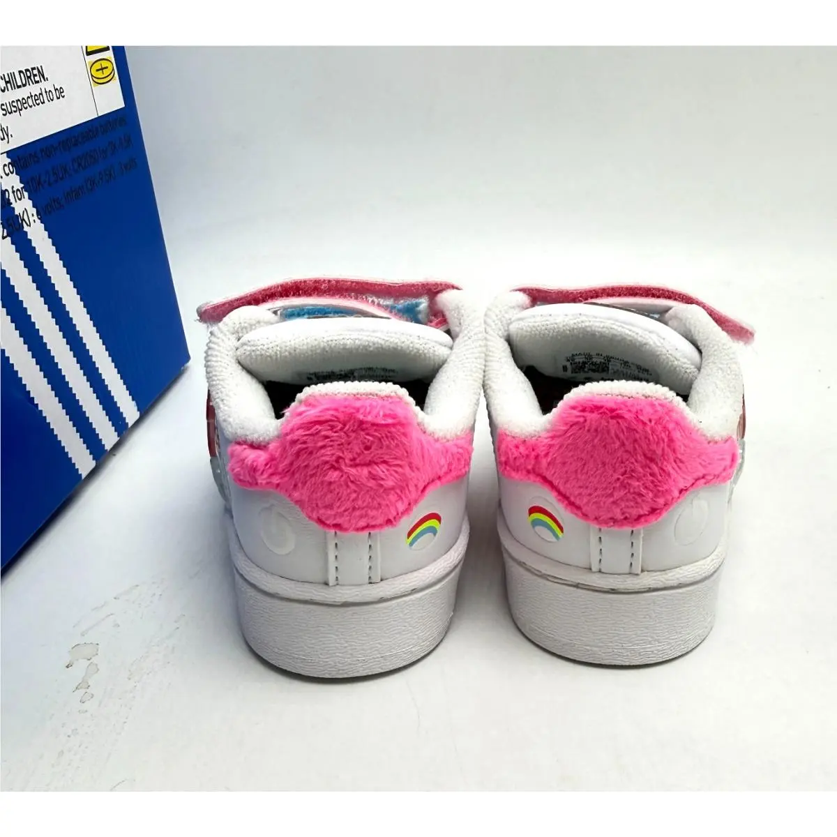 Adidas shoes - ADIDAS CARE BEARS SUPERSTAR LED LIGHTS CF I - Wonder Mauve / Cloud White / Gum 10