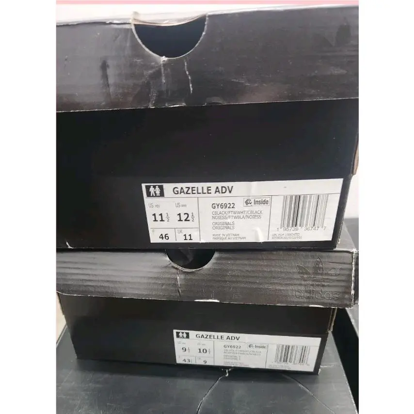 Adidas shoes - adidas Gazelle - Gazelle - GY6922 - Black 24