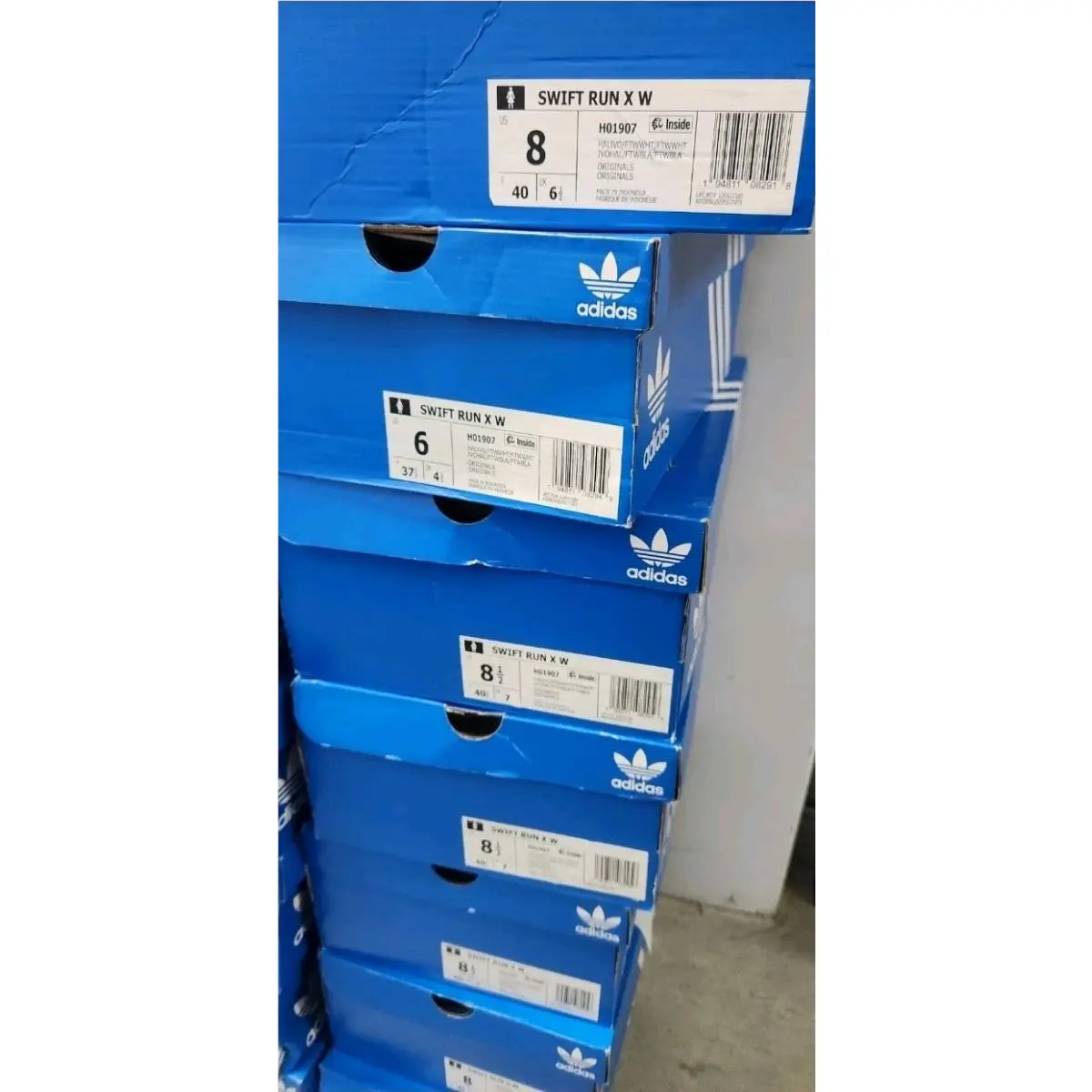 Adidas shoes - adidas Swift Run - Swift Run - H01907 - White 10