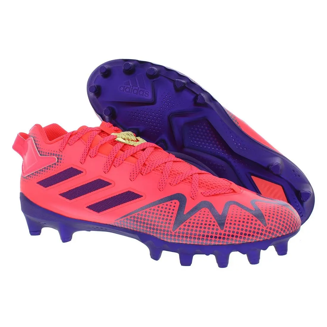 Adidas shoes - Signal Pink/Blue, Main: Pink 4