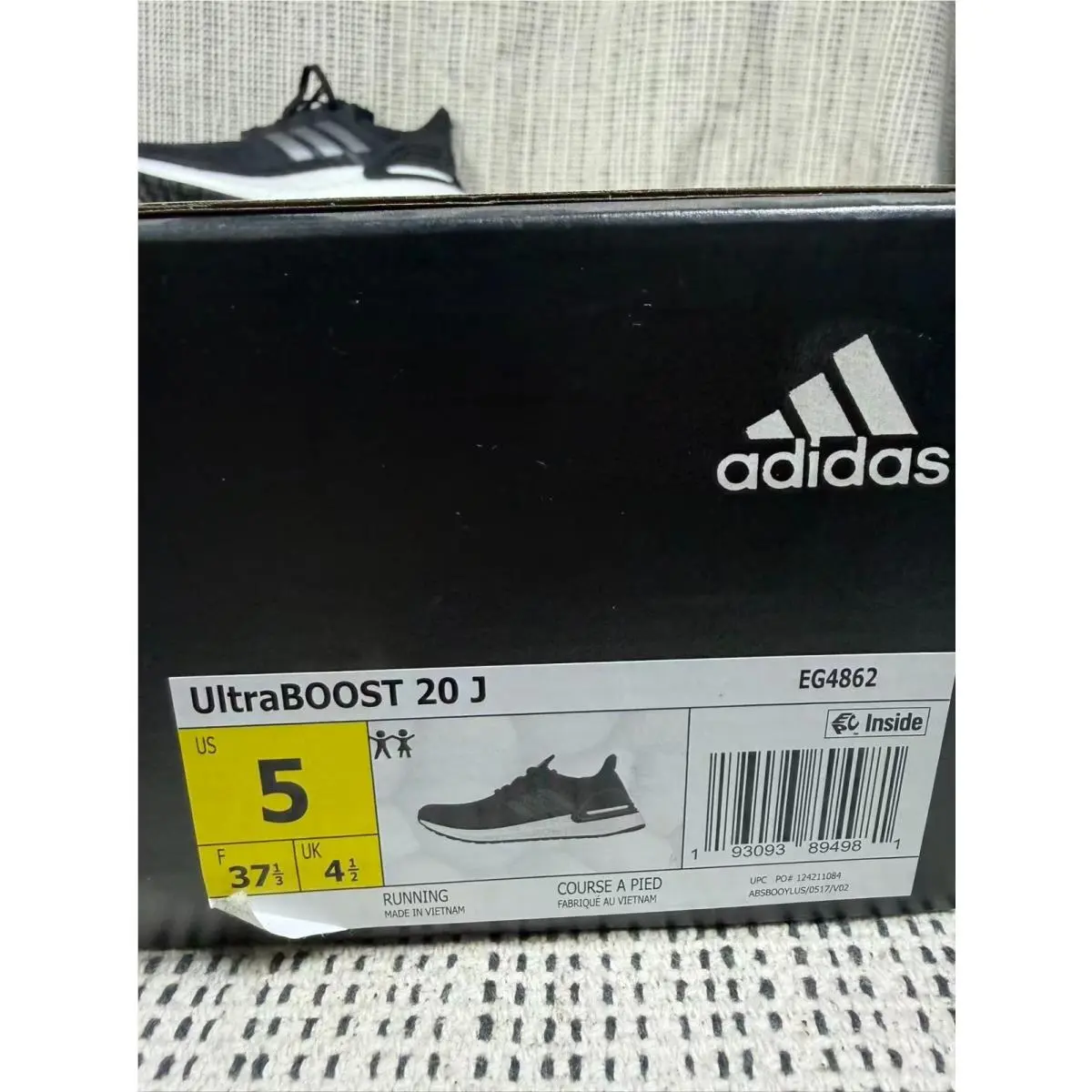 Adidas shoes - adidas UltraBoost 20 - UltraBoost - EG4862 - Black 20