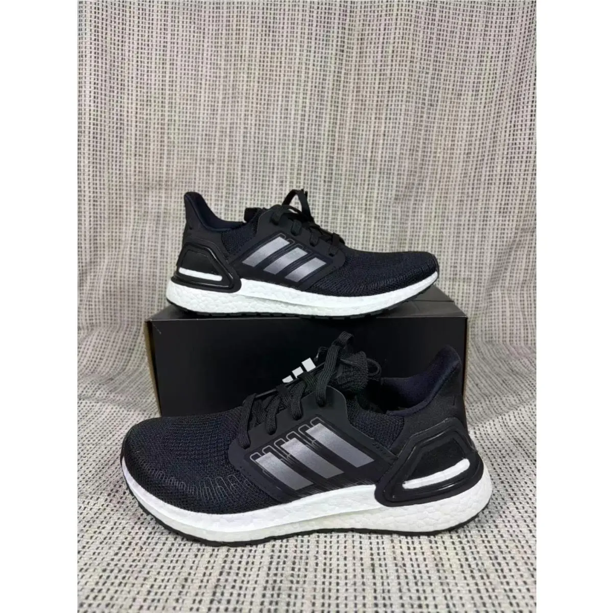 Adidas Ultraboost 20 J `core Black` Running Shoes EG4862