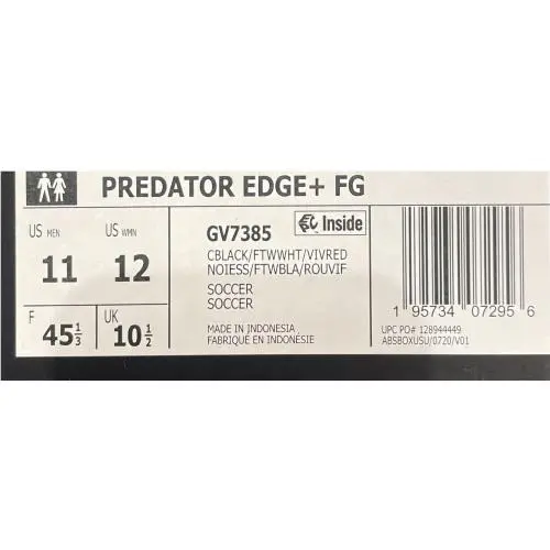 Adidas shoes - adidas Predator - Predator - GV7385 - Black 22