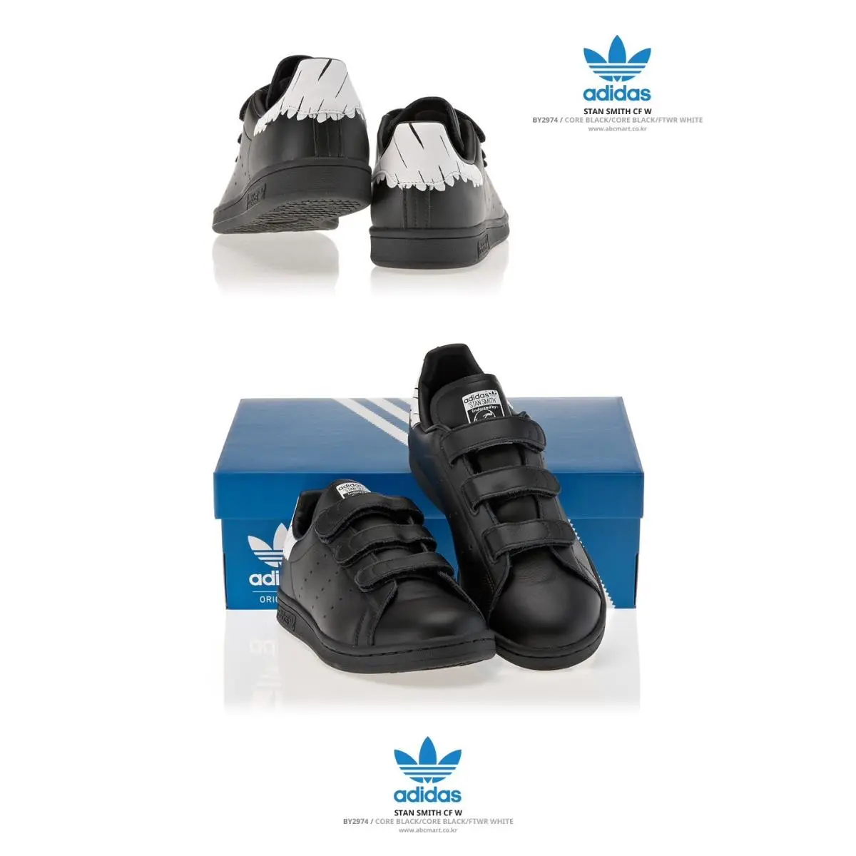 Adidas shoes - adidas Stan Smith - Stan Smith - BY2974 - Black/white 0