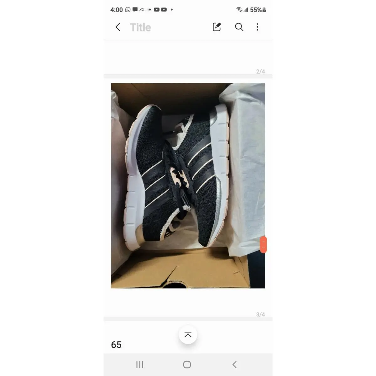 Adidas shoes - adidas Originals Swift Run - Originals Swift Run - FY2147 - Black 5