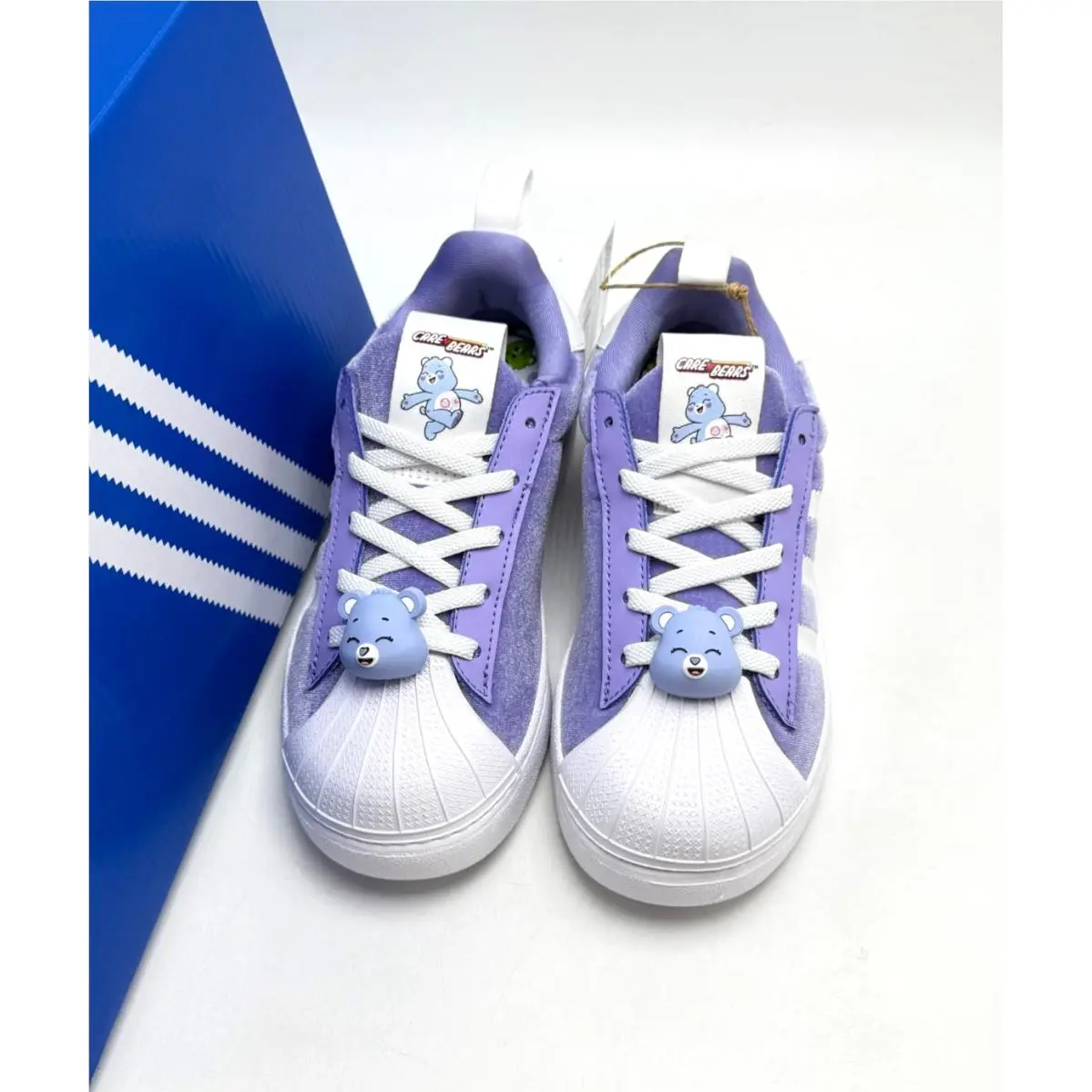 Adidas shoes - CARE BEARS SUPERSTAR QUICKON K - Light Purple / Cloud White / Core Black 0