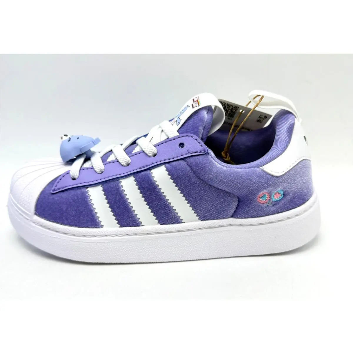 Adidas shoes - CARE BEARS SUPERSTAR QUICKON K - Light Purple / Cloud White / Core Black 1