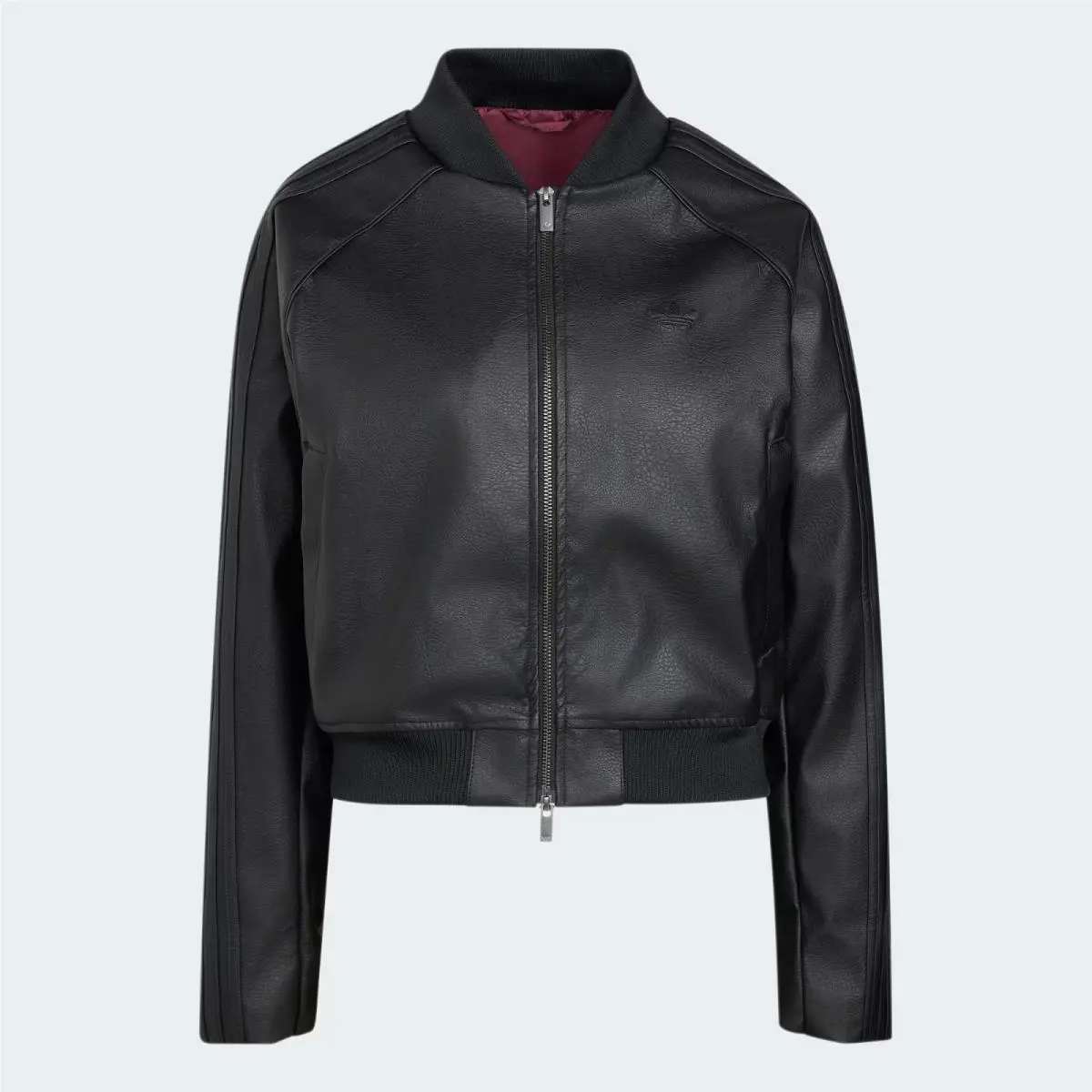 Adidas clothing - adidas Firebird - Firebird - KQ6433 - Black / Maroon 10