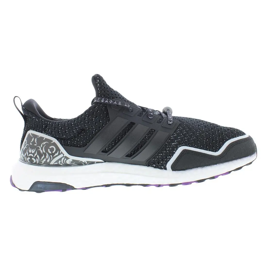 Adidas shoes - Core Black/Footwear White/Tribe Purple, Main: Black 5