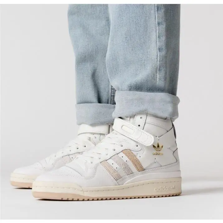 Adidas Forum 84 HI GW1905 Originals White Leather Men`s Basketball Shoes