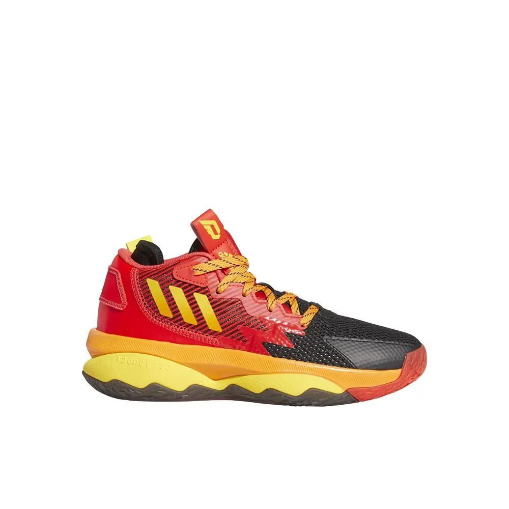 Adidas Dame 8 Mr. Incredible Boys Red Sneakers Athletic Shoes HR1613