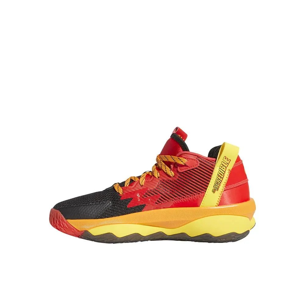 Adidas shoes - adidas Dame 8 Mr. Incredible - HR1613 - Red 7