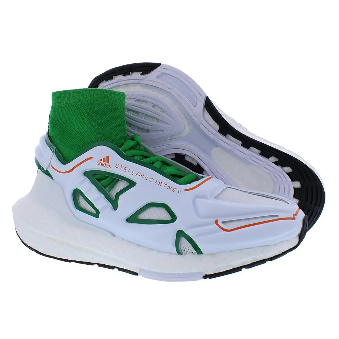 Adidas shoes - Green/Cloud White/Semi Impact Orange, Main: White 4