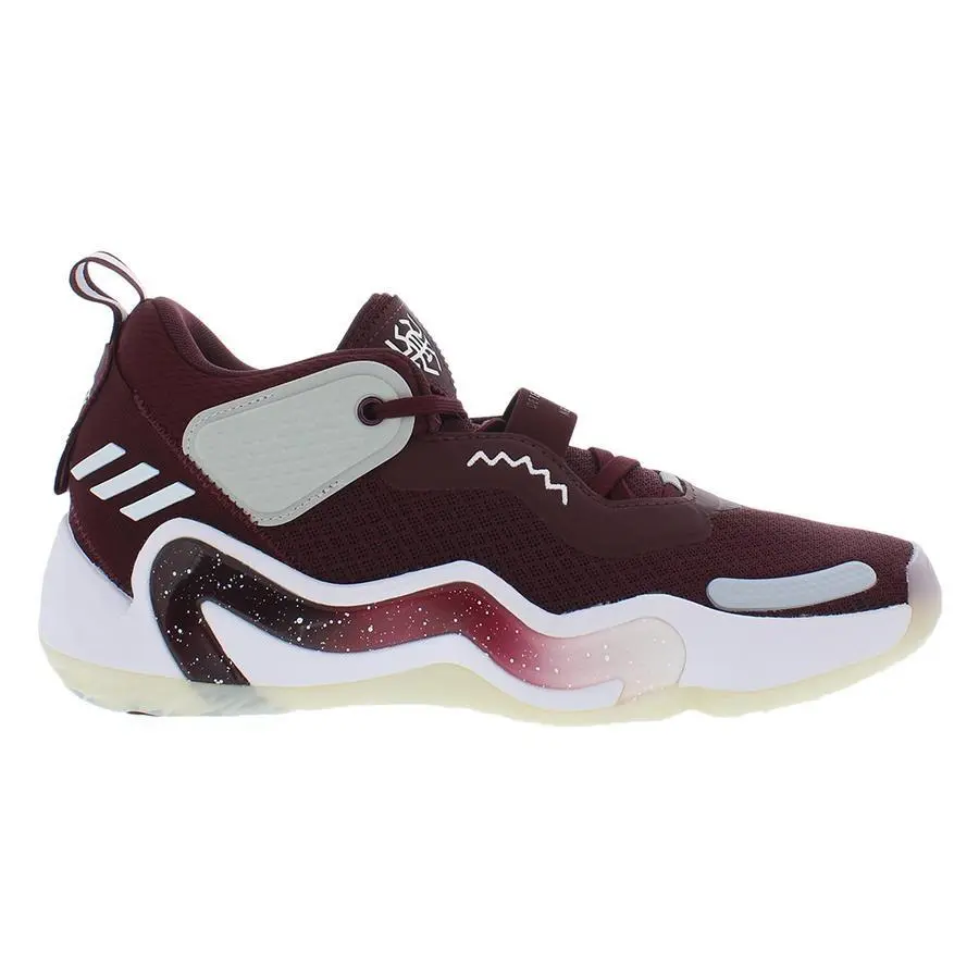 Adidas shoes - Burgundy/White, Main: Red 2