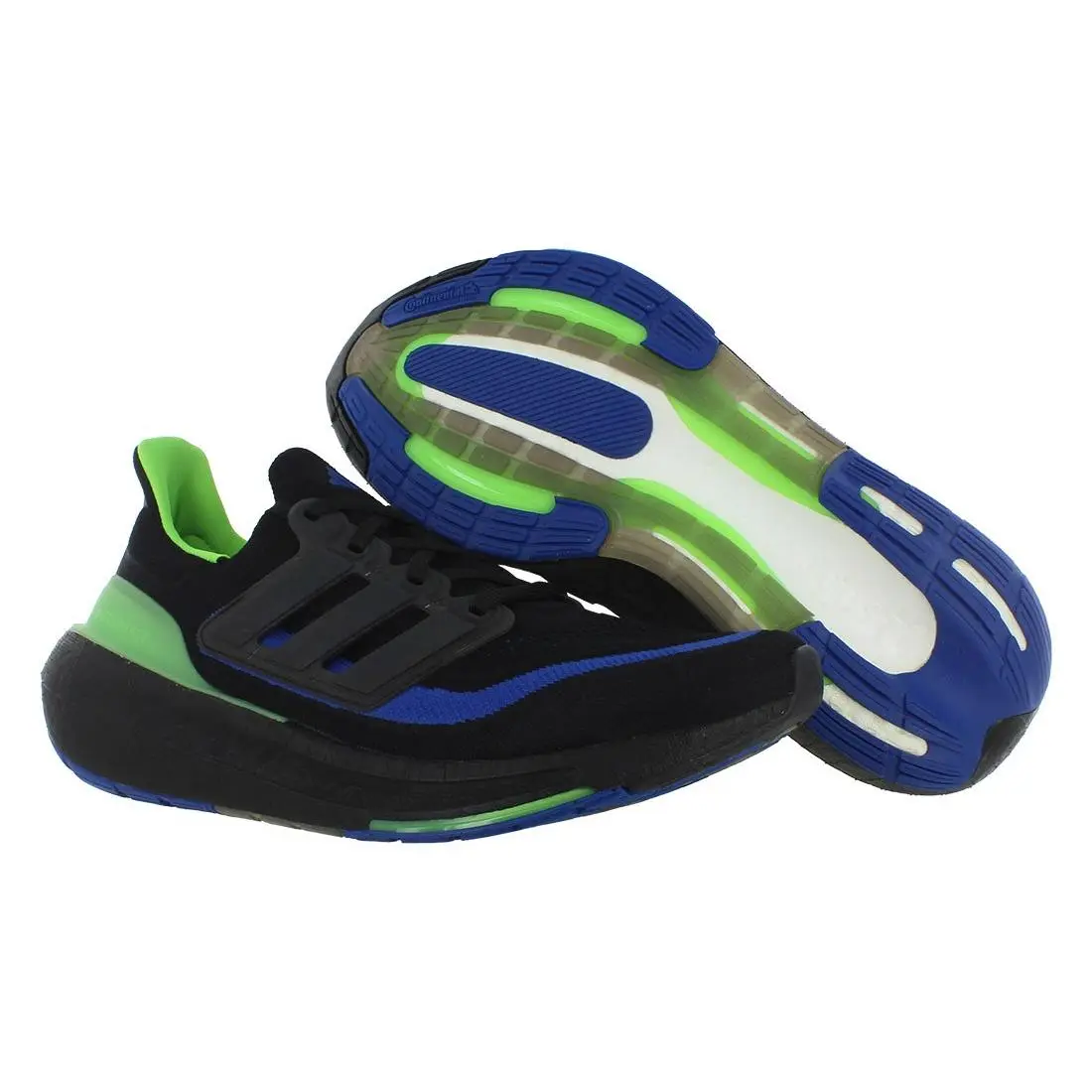 Adidas shoes - Core Black/Core Black/Lucid Lime, Main: Black 3