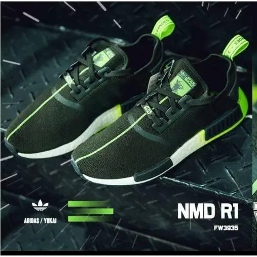 Adidas shoes - adidas NMD R1 - NMD - FW3935 - Green 12