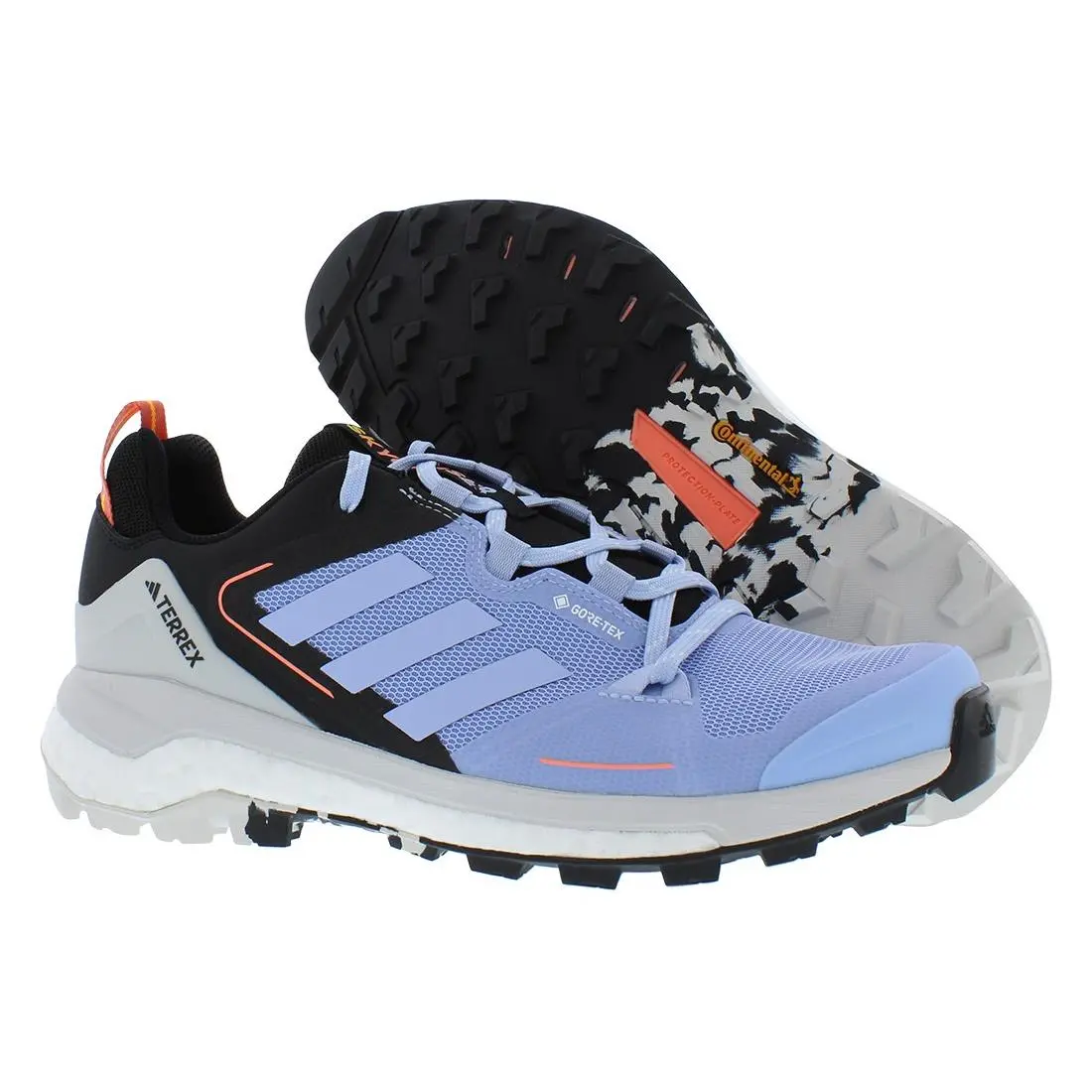 Adidas Terrex Skychaser 2 Gore Tex Womens Shoes - Blue Dawn/Blue Dawn/Coral Fusion, Main: Blue