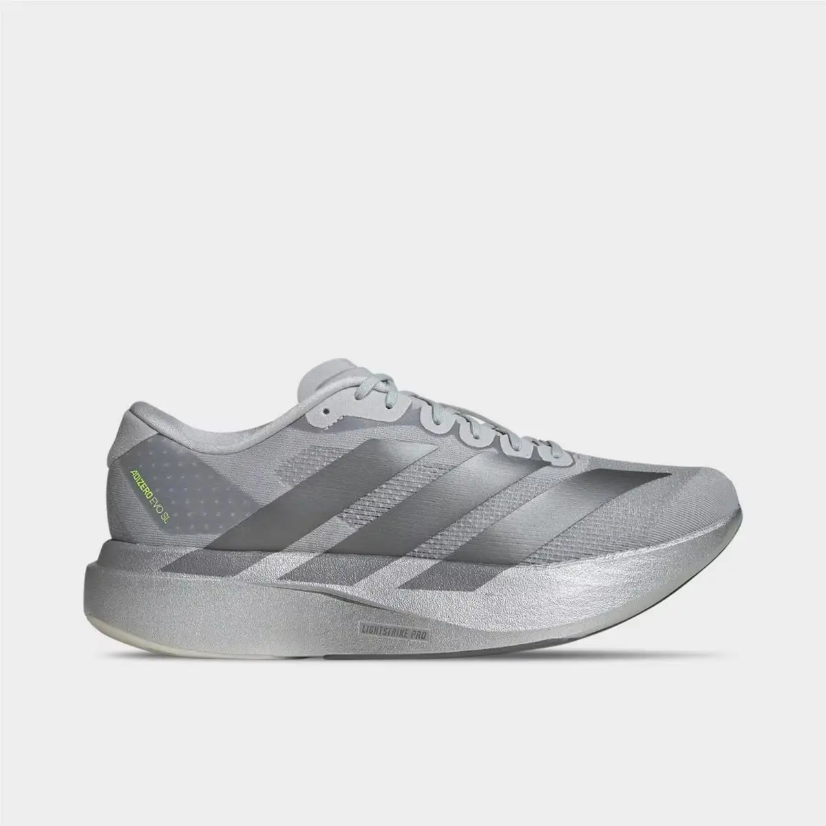 Adidas Adizero Evo SL Silver Metallic/iron Metallic/halo Silver JR3419 040