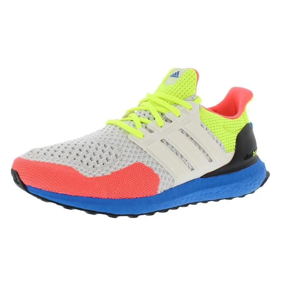 Adidas shoes - Cloud White/Cloud White/Solar Yellow, Main: Multi-Colored 3
