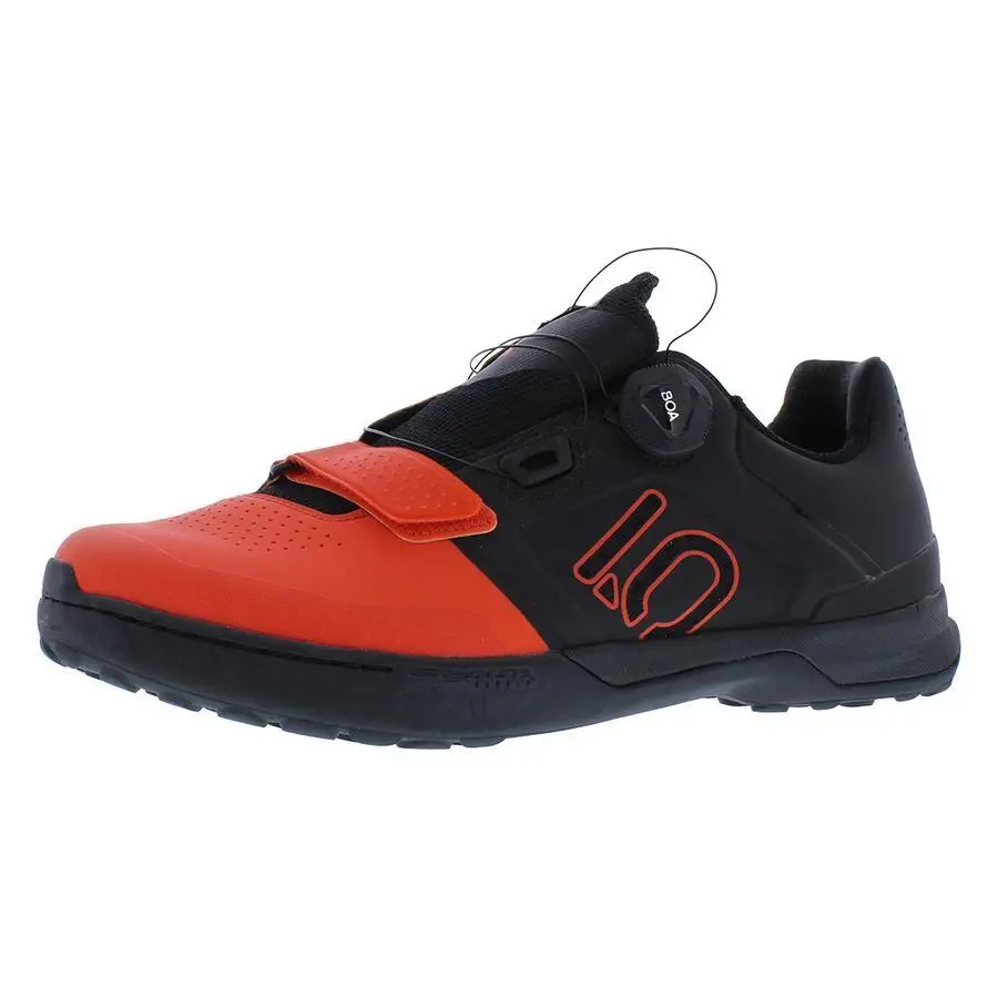 Adidas shoes - Active Orange/Black, Main: Black 3
