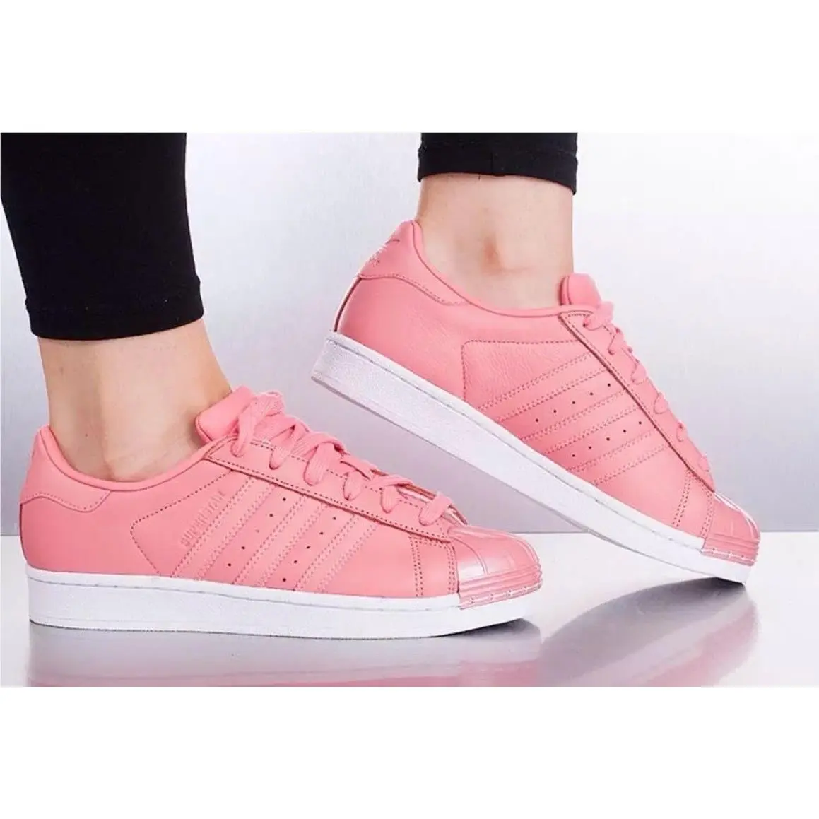 Adidas shoes - adidas Superstar - Superstar - BY9750 - Pink/white 1