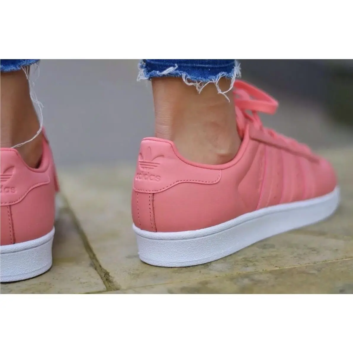 Adidas shoes - adidas Superstar - Superstar - BY9750 - Pink/white 2