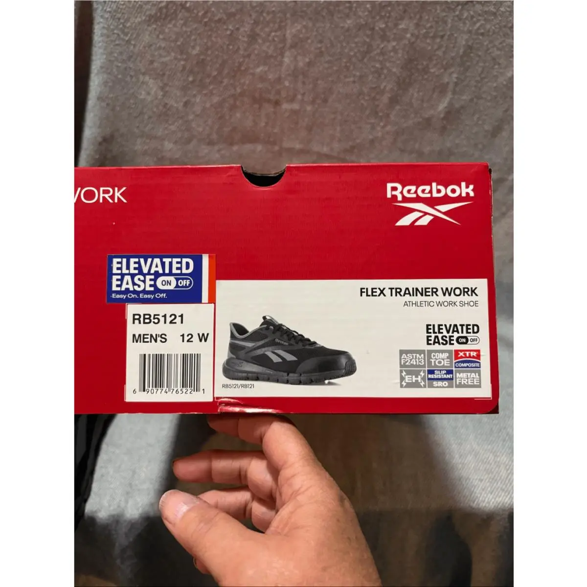 Reebok shoes - Reebok Work - Work - RB5121 - Black, Exterior: Black 6