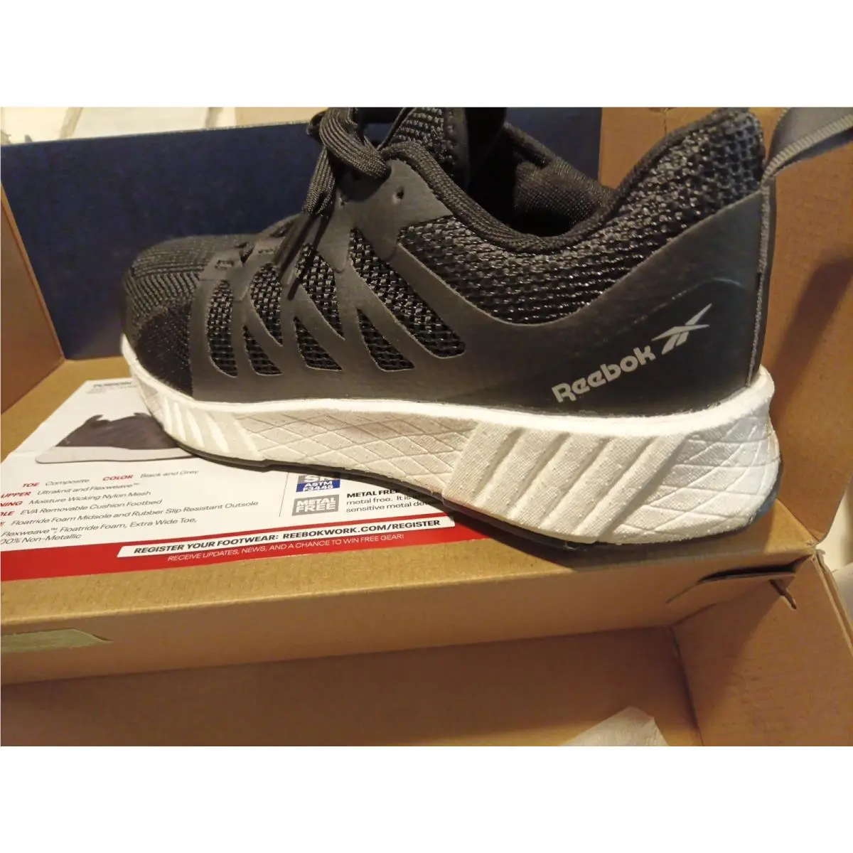 Reebok shoes - Reebok Work - Work - Black/White 5