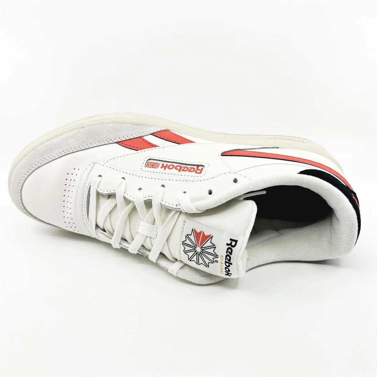 Reebok shoes - Reebok Club C Revenge - Club Revenge - GX1702 - Ivory, Manufacturer: Chalk Semi Orange Flare 2
