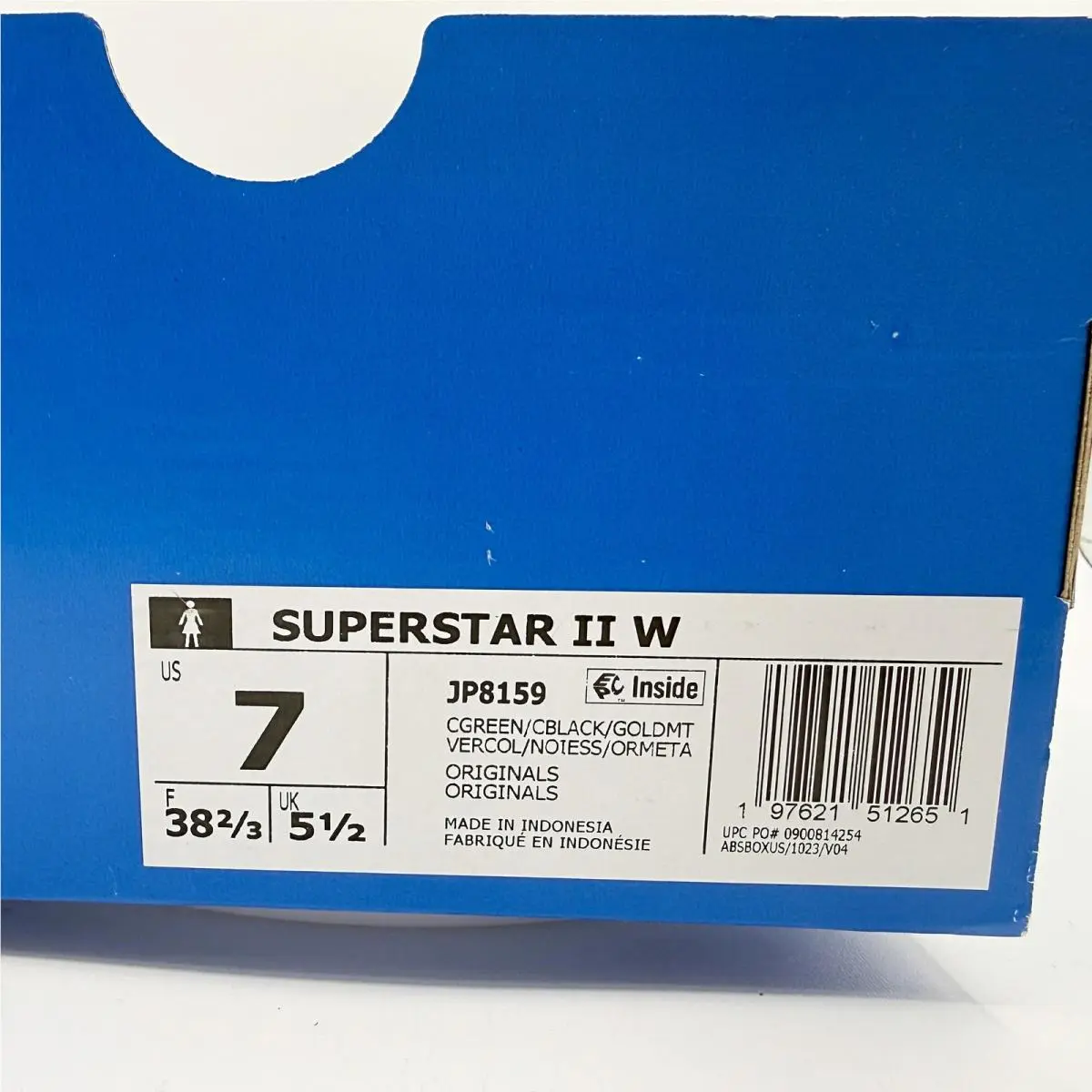 Adidas shoes - adidas Superstar II - Superstar - JP8159 - Green (UPC: 197621512651) 7