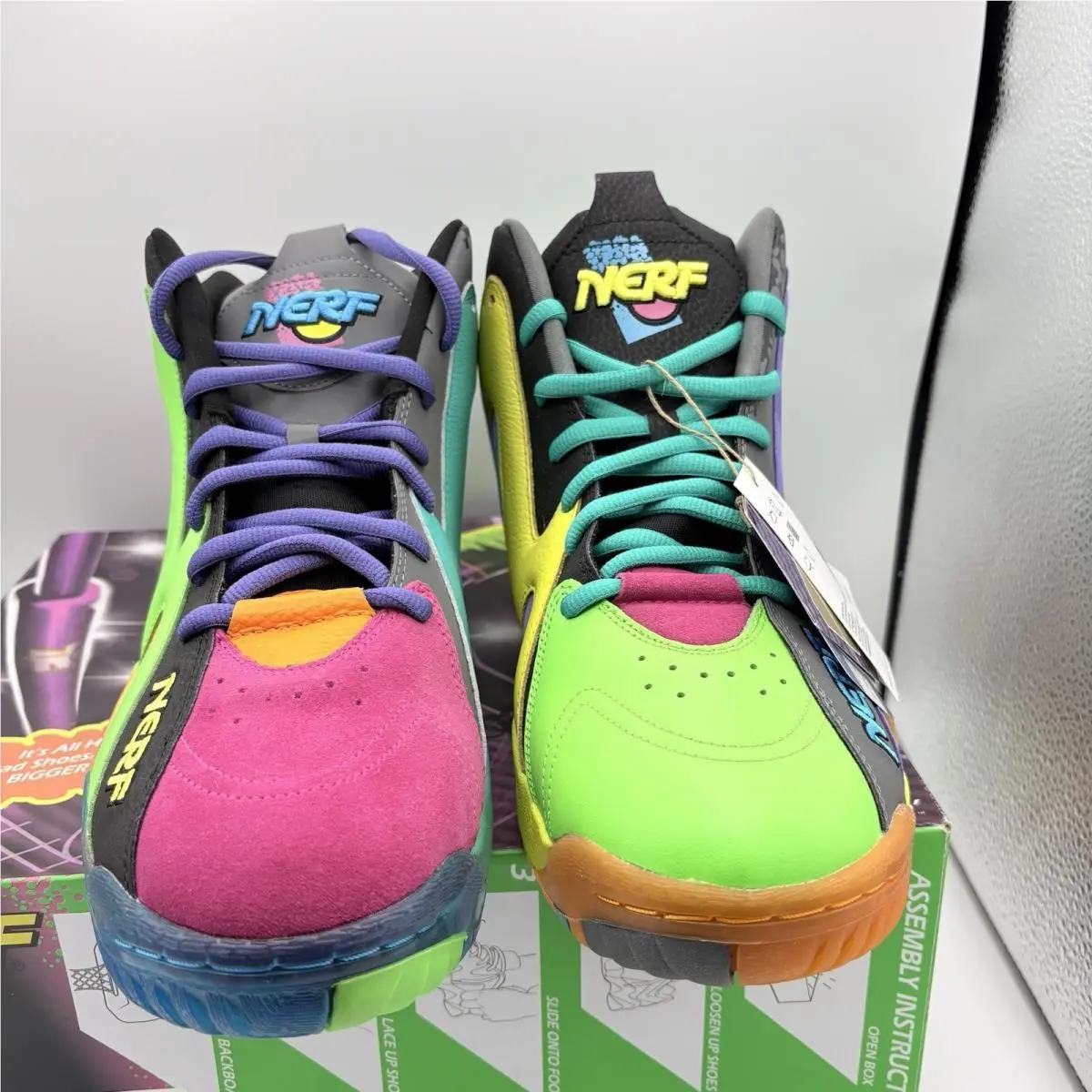 Reebok shoes - Reebok Kamikaze 2 - Kamikaze - GY8070 - Multicolor, Manufacturer: Black/Proud Pink/Solar Lime 2