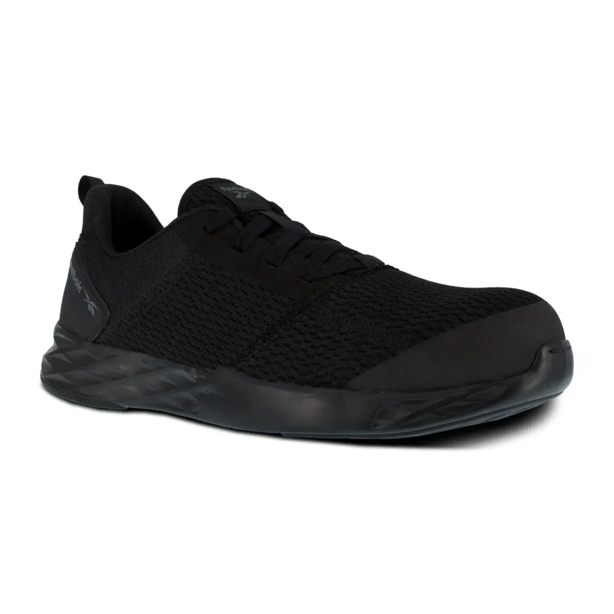 Reebok Work Men`s Astroride Strike Work Comp Toe Athletic Wor Black - 9 Medium