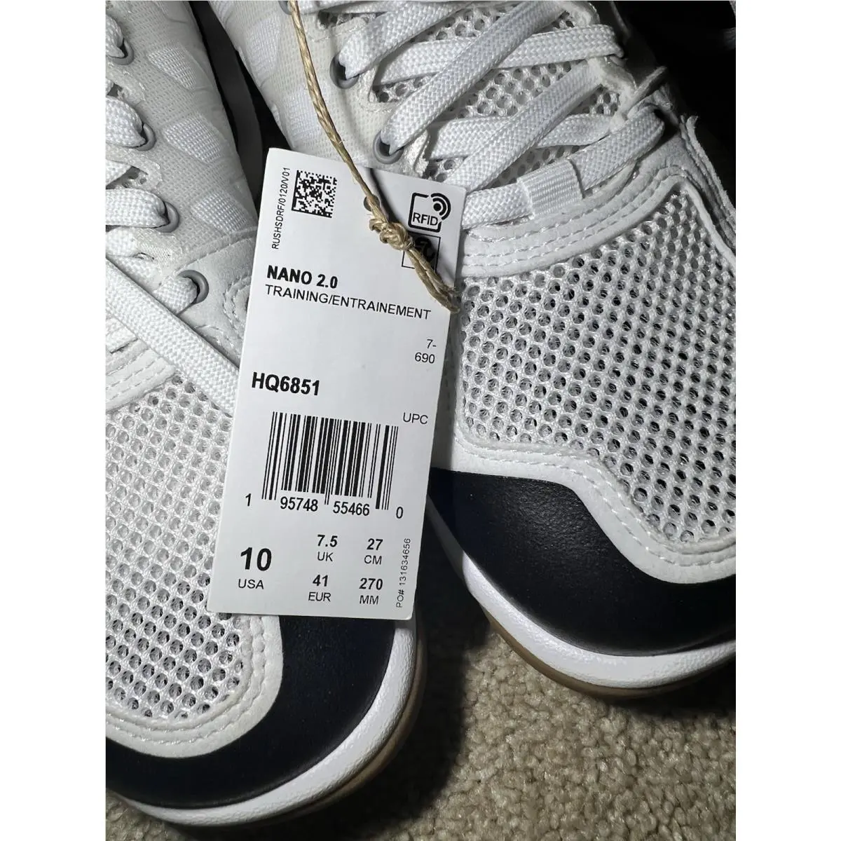 Reebok shoes - Reebok Nano 2.0 - Nano - White 2