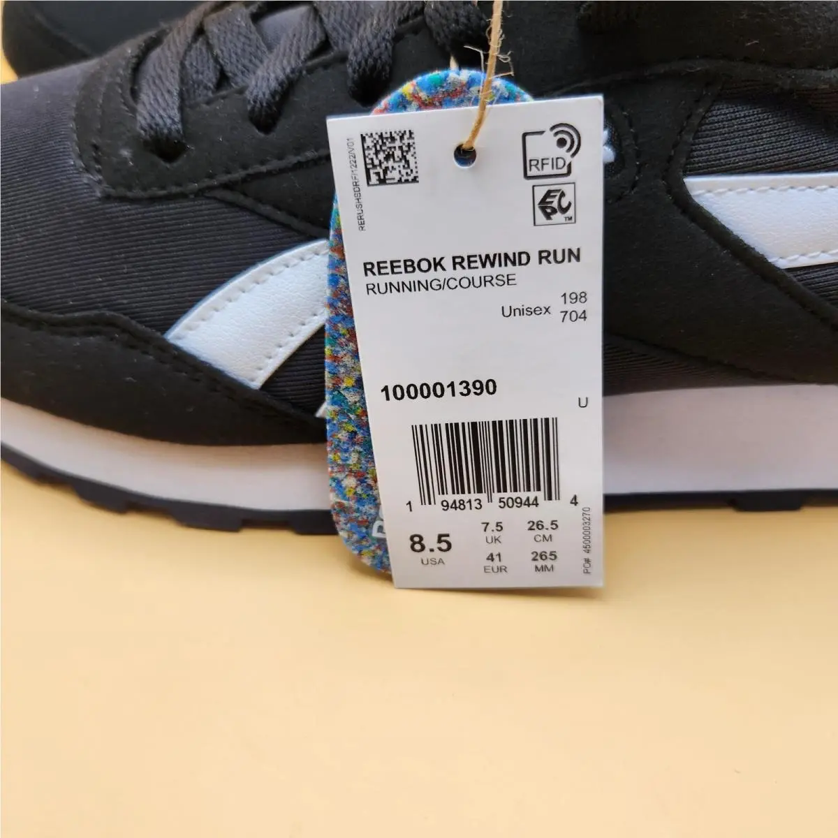 Reebok shoes - Reebok Rewind - Rewind - 100001390 - Black 3