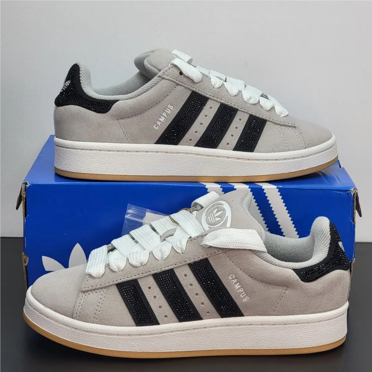 Adidas shoes - adidas Campus - Campus - IH6830 - Gray 1