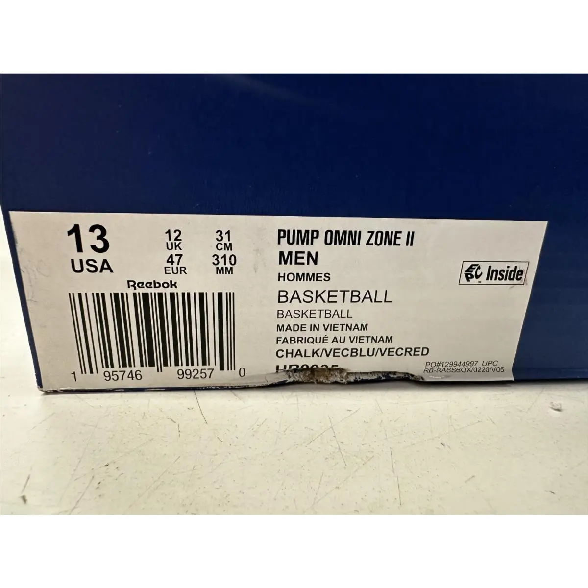 Reebok shoes - HR0035 - HR0035 - Chalk (White) (UPC: 195746992570) 8