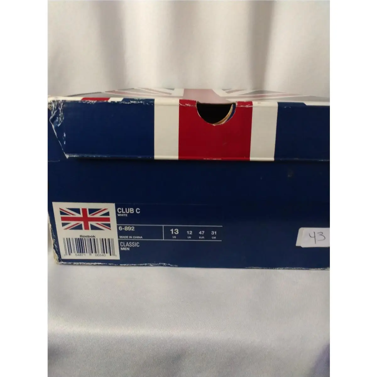 Reebok shoes - Club C 6-892 - Club - White 10