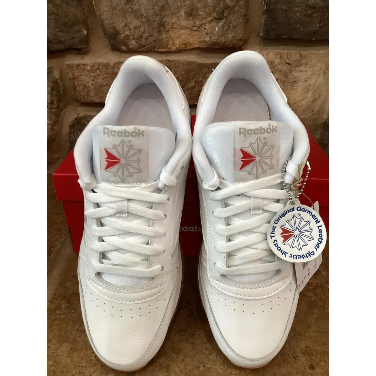 Reebok shoes - Reebok Classic Leather White Gum Sole - White 1