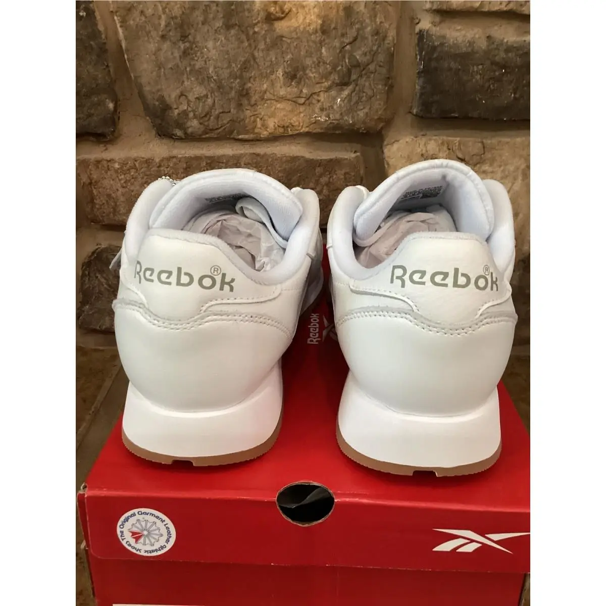 Reebok shoes - Reebok Classic Leather White Gum Sole - White 5