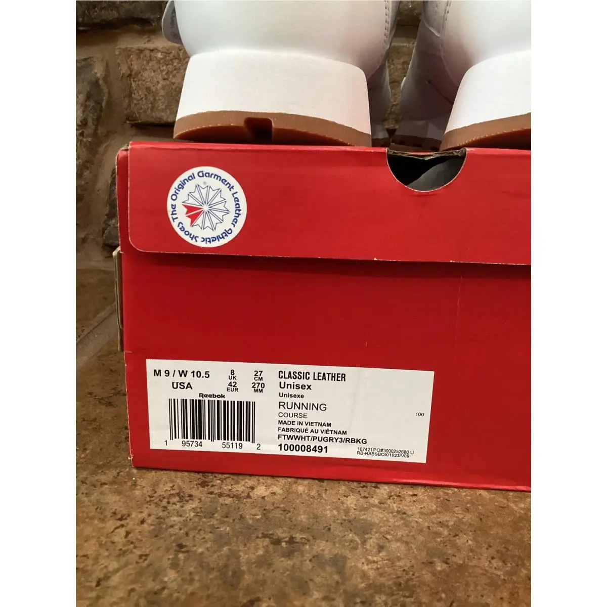 Reebok shoes - Reebok Classic Leather White Gum Sole - White 6