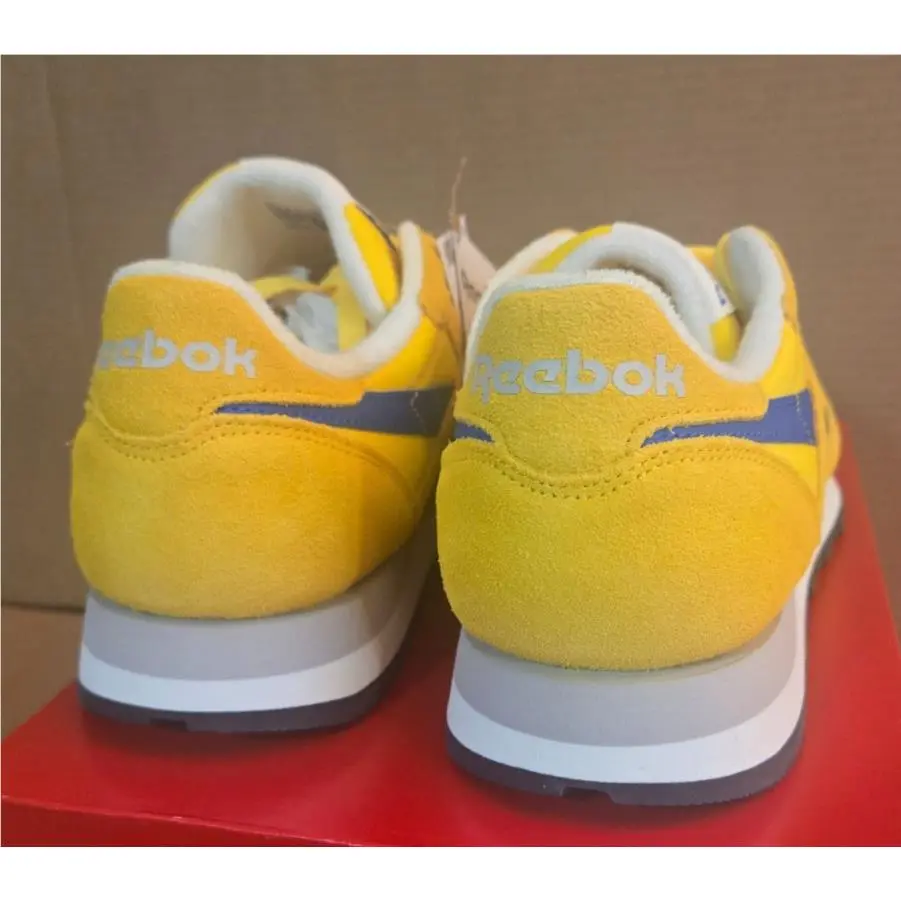 Reebok shoes - Reebok Lifestyle Classic - Lifestyle Classic - 100209520 - Golden Haze/Optimum Blue/Chalk (UPC: 197323353859) 2
