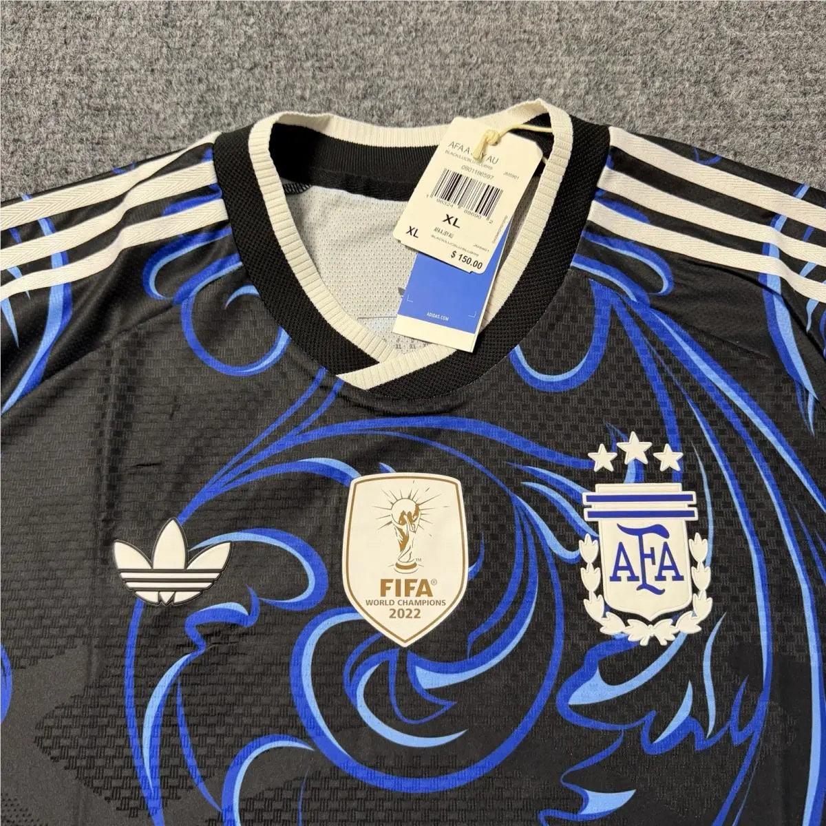 Adidas clothing - Adidas Authentic Jersey - Authentic Jersey - JM5901 - Black 0