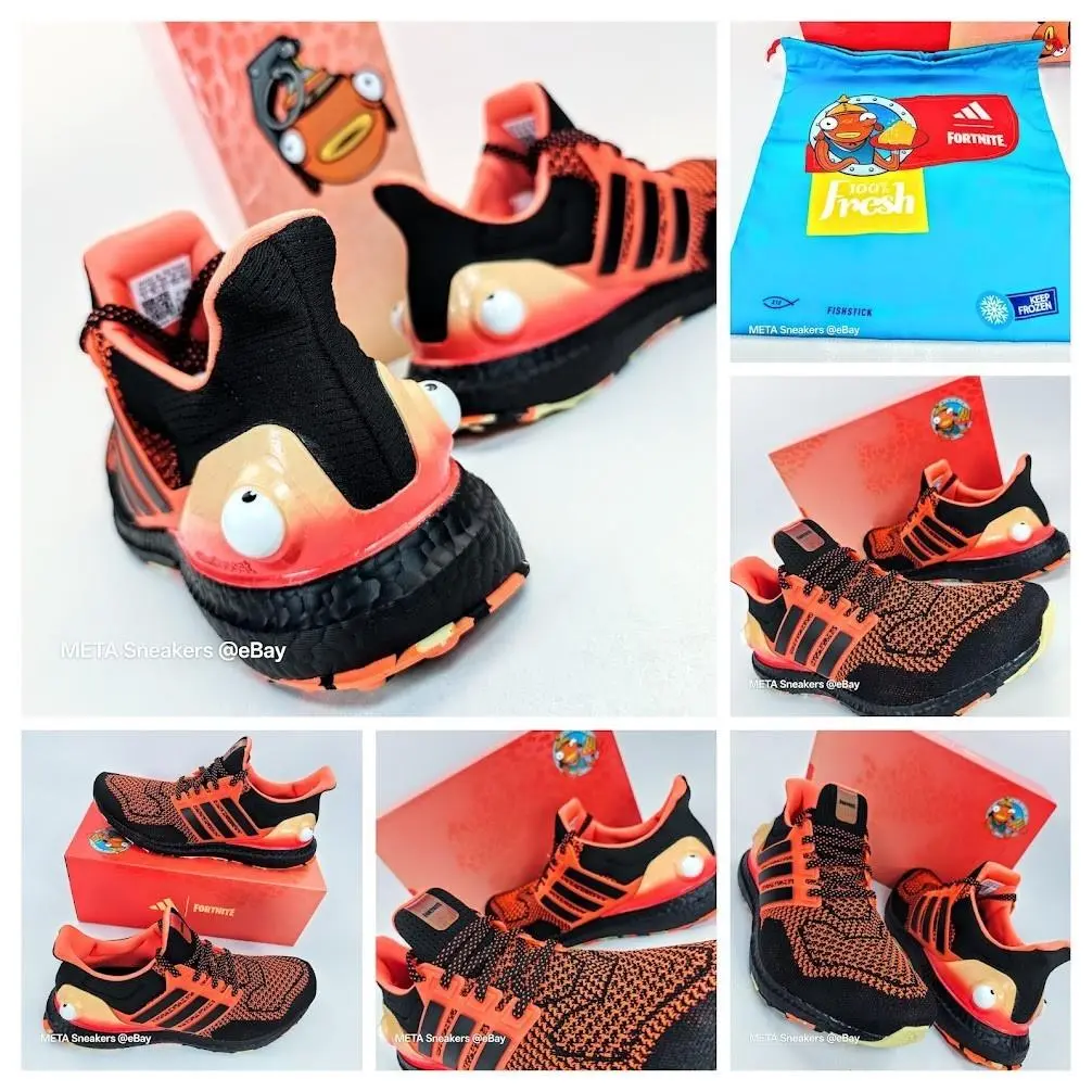 Adidas shoes - adidas Ultraboost - Ultraboost - JQ0715 - Core Black / Core Black / Impact Orange 0